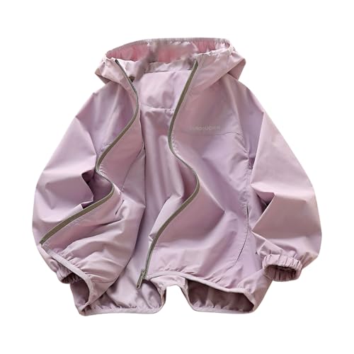 duxyoz Kinder-Softshell-Jacke für Mädchen und Jungen,...