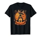 Photo Gallery carino pastore tedesco cane costumi halloween zucca fantasma maglietta Photo Gallery carino pastore tedesco cane costumi halloween zucca fantasma maglietta