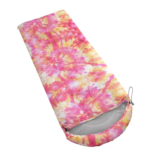 Image of QOOMO Axolotl Cute Camping Sleeping Bags,3 Season Warm & Cool Weather,Lightweight,Waterproof Sleeping Bags for Adults & Kids,Traveling,and Outdoors