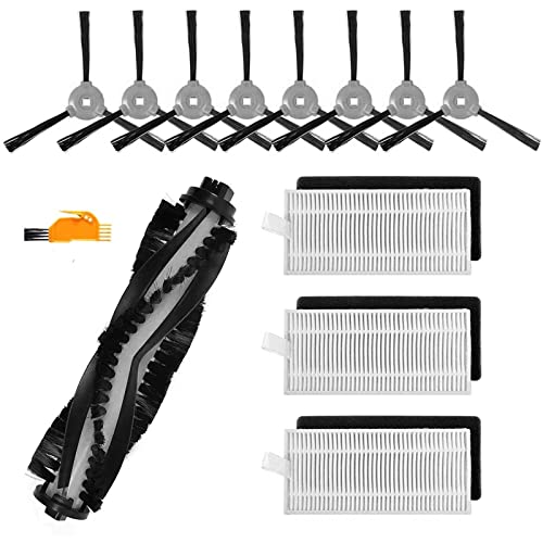 L/c 1 spazzola principale, 8 spazzole laterali, 3 filtri HEPA per kit accessori robotici Hosome V701S