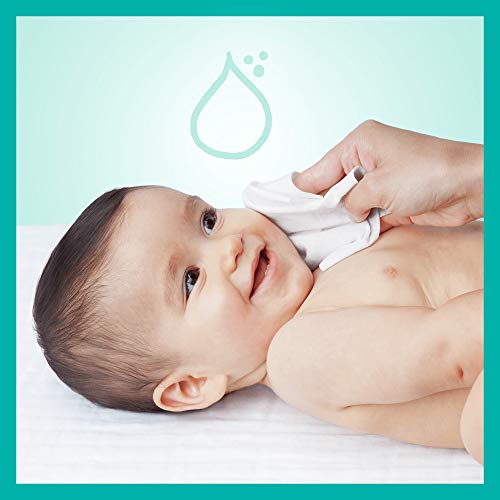 Pampers Harmonie Aqua Billendoekjes, 378 Babydoekjes (9x42 Doekjes), 99% water en hoogwaardig katoen, Dermatologisch… - Afbeelding 7