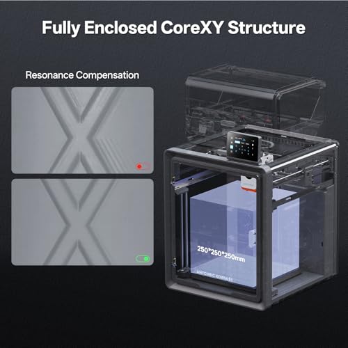 Image of Anycubic Kobra S1 Combo Multicolor 3D Printer, Core XY Stable Structure | Sealed Printing, High Precision, 600mm /s Fast Speed, Auto Calibration, Ideal for Precision and Efficiency 9.8 inchx9.8 inchx9.8 inch