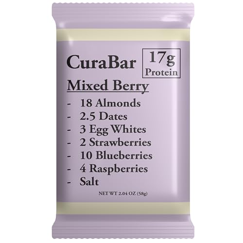 CuraBar Protein Bars 12 unidades sabor frutos rojos miniatura 7