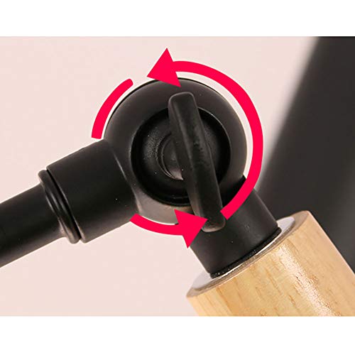 Lampe araignée créative en bois pour un éclairage atmosphérique simple - 3