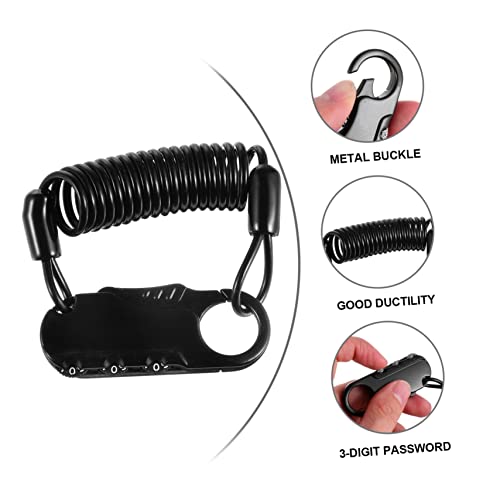 FAVOMOTO 2 Pçs Código De Bloqueio Bloqueio De Bicicleta Resistente Bloqueios Seguros De Bicicleta Bl