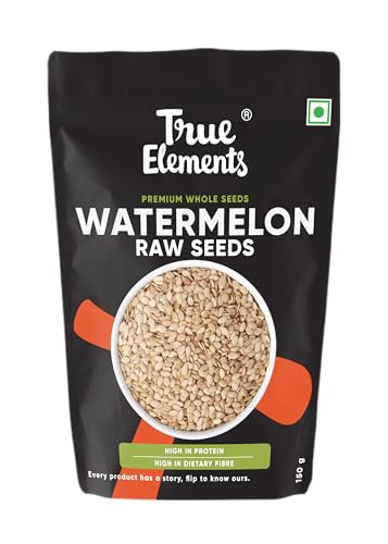 True Elements Raw Watermelon Seeds 150 g | High Protein, Fiber-Rich Superfood | Ideal for Snacking, Baking & Salads