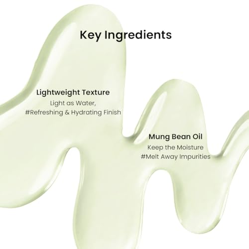beplain Mung Bean Cleansing Oil | Gentle Makeup Remover for Sensitive Skin | Deep Pore Cleansing & Blackhead Care with Panthenol | Korean Skincare | 6.76 fl.oz - Image 6