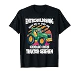 Excusez que je suis trop tard j'ai vu un tracteur