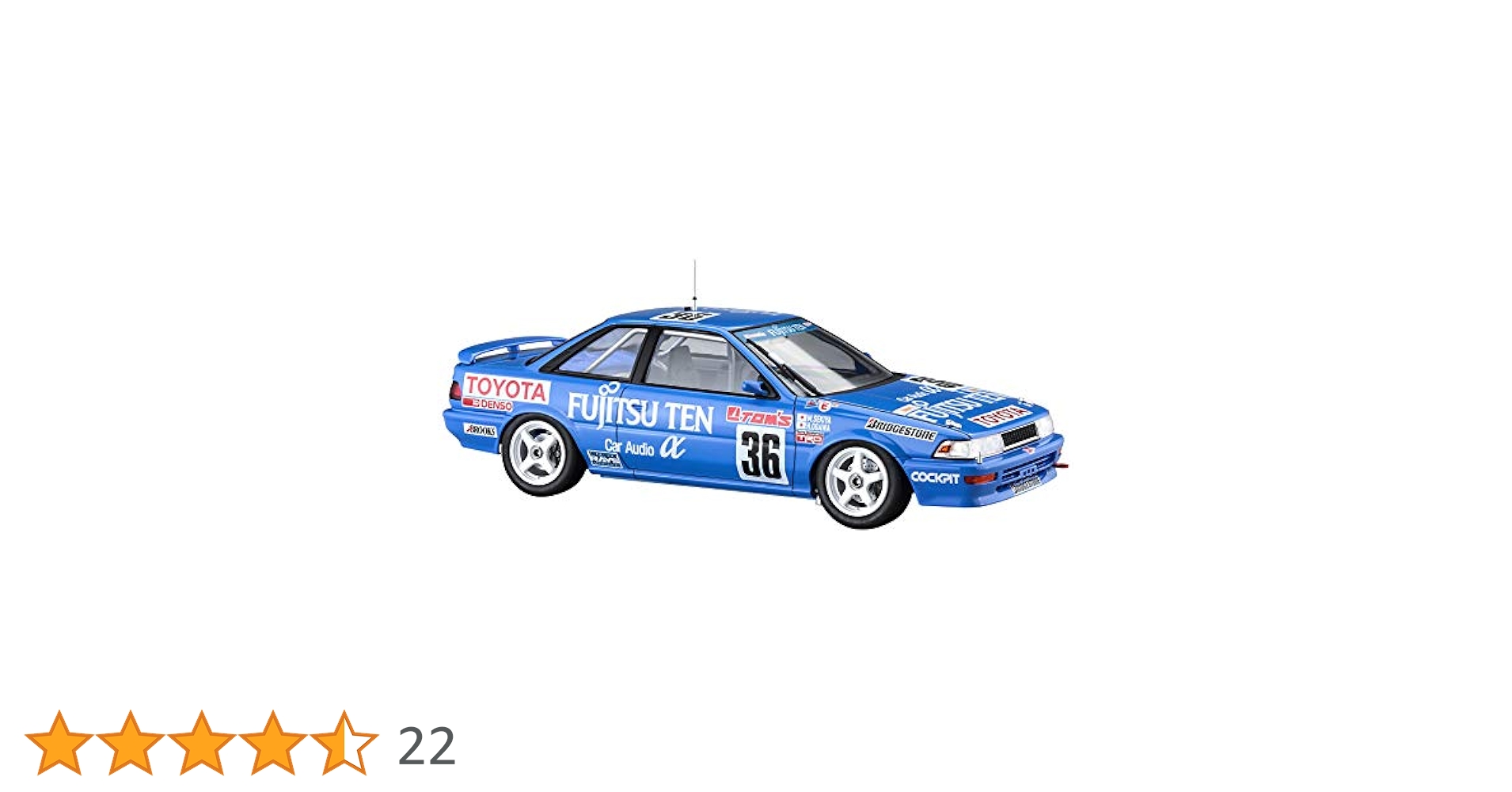 Amazon | ハセガワ 1/24 富士通テン トムス カローラ レビン