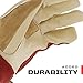 Mechanix Wear: Flux Stick + MIG Welding Gloves, Durahide Cow Leather, Heat Resistance, DuPont Kevlar Stitched for Added Durability, Safety Gloves, Designed for High Heat Welding (Brown, Small)