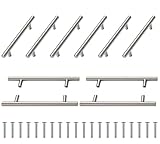 Breite Anwendung: Die Kleiderschrankgriffe im Schlafzimmer nehmen ein modernes Design an. Es besitzt Arten von Größe für Ihre Wahl. Am besten für Schranktüren, Schranktüren, Nachttischschubladen und andere Arten von Holzmöbeln.