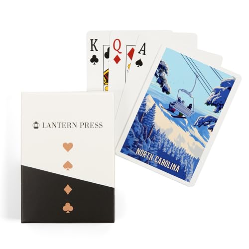Baraja de poker North Carolina con 52 cartas