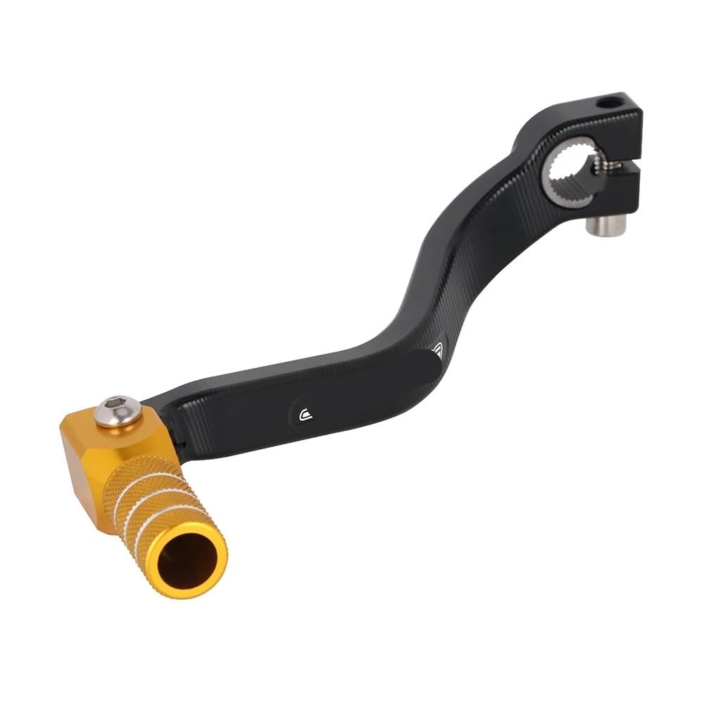 Vlfqbdjty Yellow Gear Lever Motorcycle Aluminum Folding Shifter Shift Pedal Lever For Drz400 S/Sm-E 2000-2019 For Rmx250 1989-1998