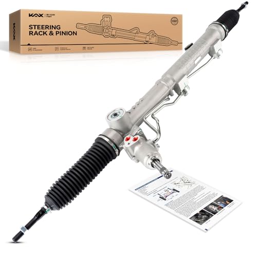 KAX Hydraulic Power Steering Rack and Pinion Compatible with Toyota 4Runner 2003-2009 All Models, Lexus GX470 2003-2009 All Models Replace - 262624
