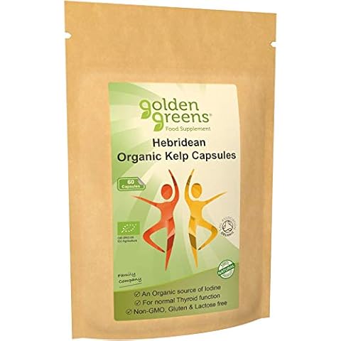 Golden Greens Organic Kelp Capsules 60 x 500mg Cover