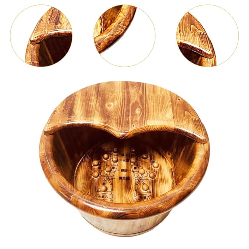 Cubeta de Madera para Spa de Pies 26cmx40cm miniatura 3