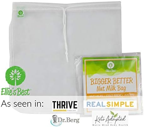 Pro Quality Nut Milk Bag - 5-Pack - Image 9