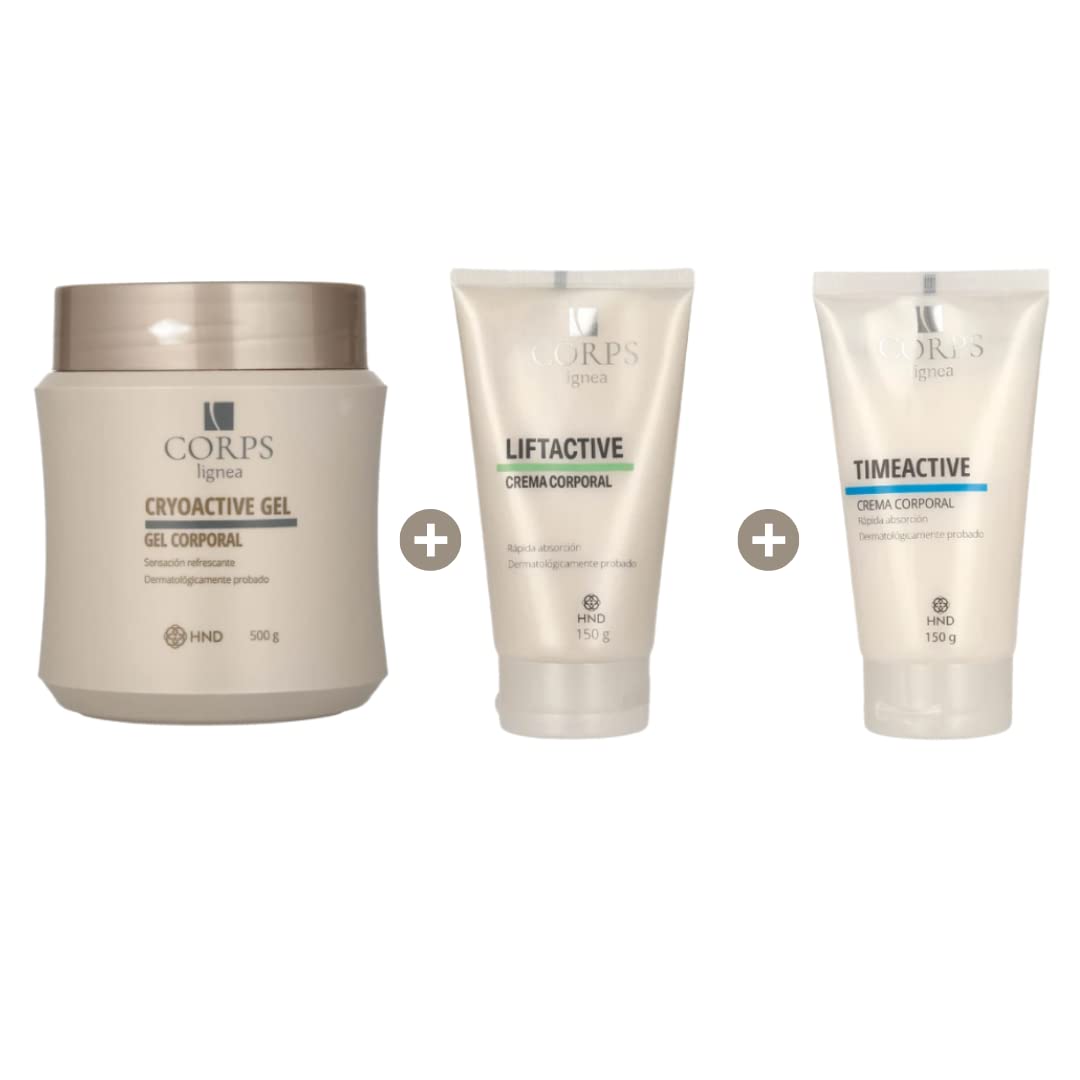 Gel Corps Cellulite Cream - Cryoactive Gel Corporal Slimming Gel Skin Tightening Cream-Gel, Reduce Appearance of Cellulite Firming and Toning Cryo Gel (Bundle 3)