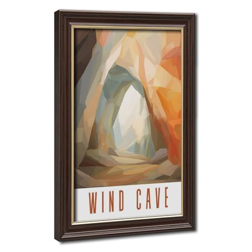 Poster Dakota du Sud pour décoration murale de chambre cosy