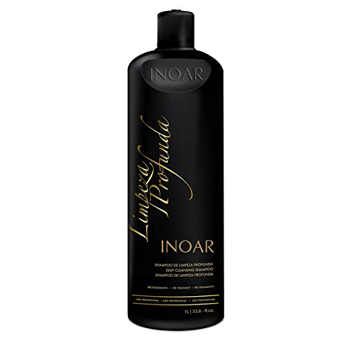 INOAR Professional - Moroccan Deep Cleansing Shampoo - 1 LITER / 33.8oz