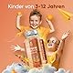 Multivitamin Gummibärchen für Kinder - Mit Omega 3 6 9, Vitamin C- 120 Multivitamin Kinder Gummies - Vitamin D3, B7, B12, E, Jod, Zink - Mit Himbeer & Orangengeschmack - maxmedix