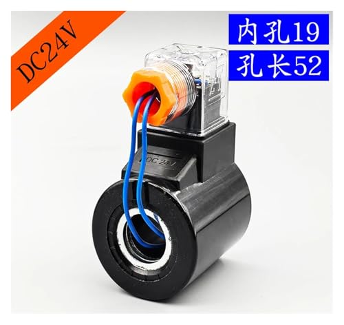 Bobine d'électrovanne hydraulique 19mm 24V DC pour circuits de levage - 3