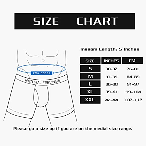 Natural Feelings Boxer Briefs Mens Underwear Men Pack Of 6 Soft Cotton Open Fly Underwear #TOP5