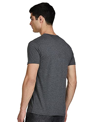 Image of JONNEY Men's Cotton Blended Regular Fit V-Neck T-Shirt