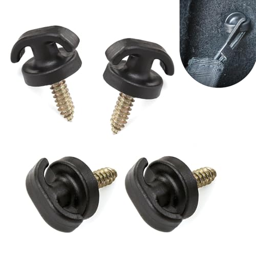 Shakas 4PCS Car Luggage Net Hook Kit Black
