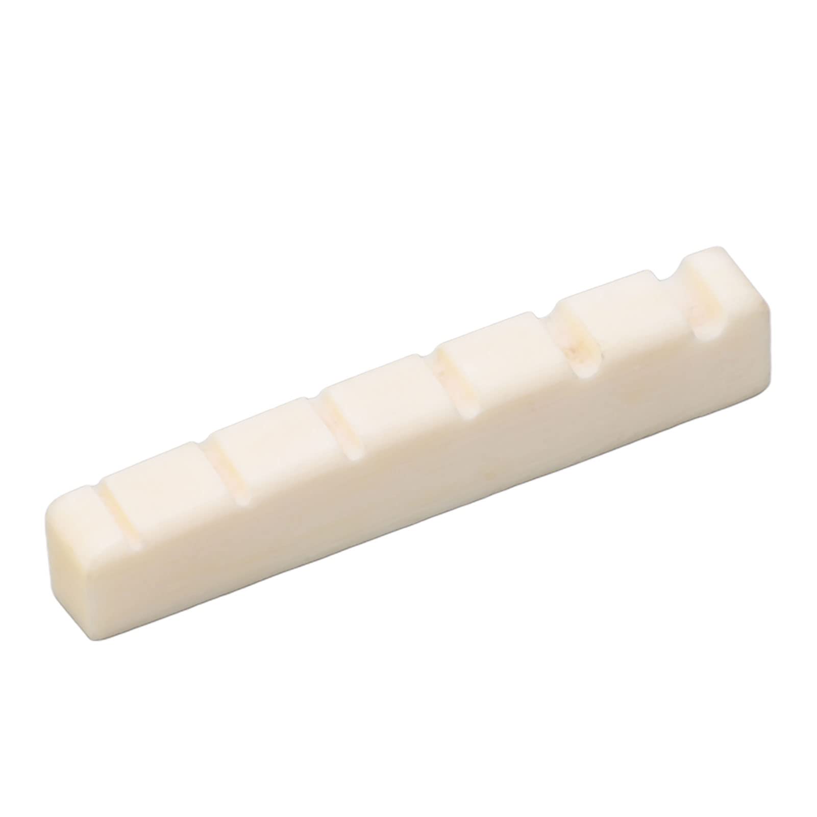 Nut Di Osso Per Chitarra Elettrica 52 Mm Bianco Migliora Suono Design Eleganza Per Sessione Di Jam Palco Studio A Casa
