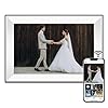 156 inch wifi large digital picture frame1080p fhd ips touch screen smart photo frame with 32gb storage easy setup to share photos or videos via free app wedding gifts  urban country home decor