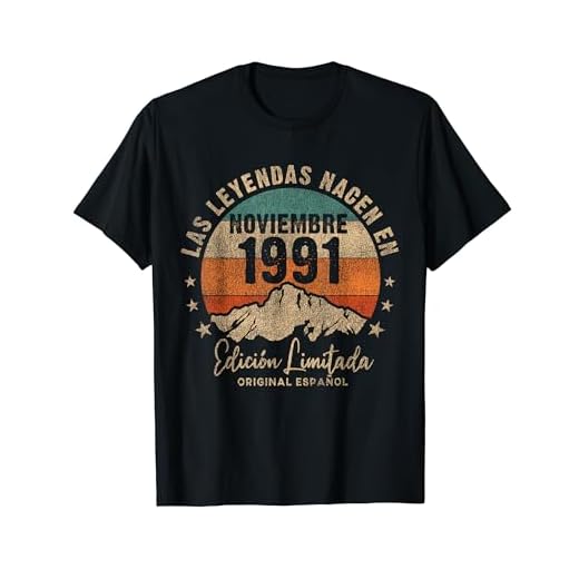 Las Leyendas nacen en Noviembre de 1991 30 Años Cumpleaños Camiseta