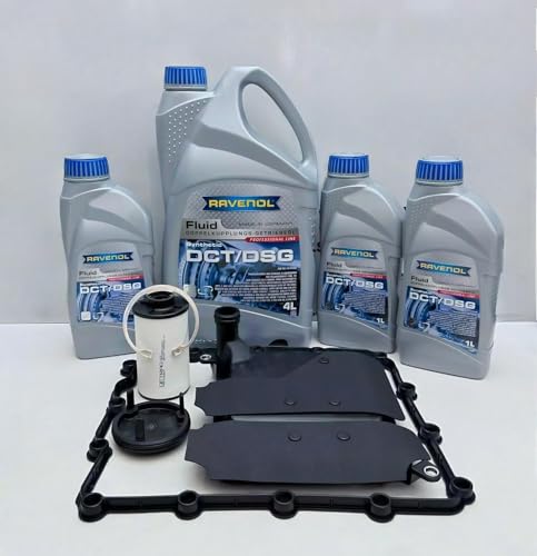 Image of BMW 7 SPEED DCT DUAL CLUTCH AUTOMATIC GEARBOX GS7D36SG GASKET FILTERS OIL DCT 7 LITRES TRANSMISSION SERVICE KIT