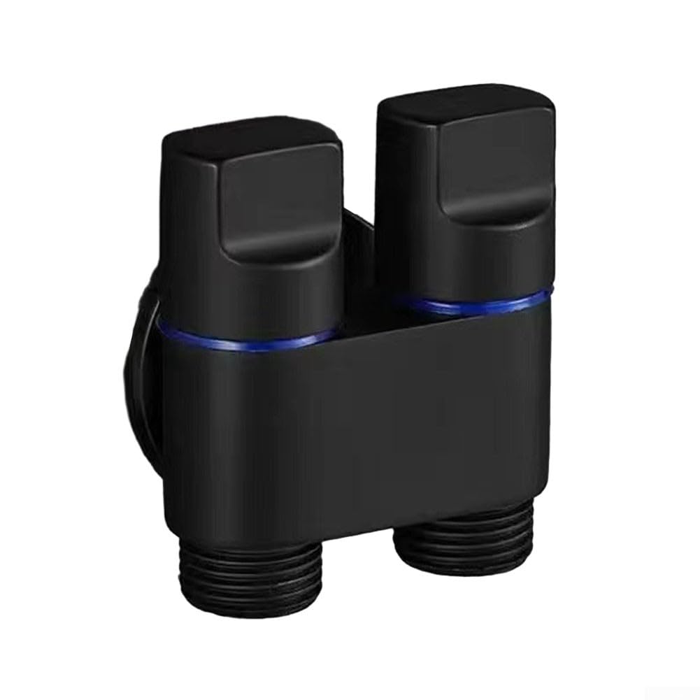 Rubinetto Per Lavatrice A Doppio Controllo - Valvola Angolo In Lega, G1/2" - Foto 12