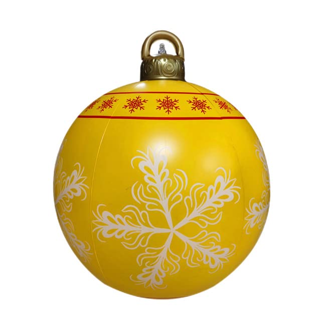 Yellow christmas balls Clearance