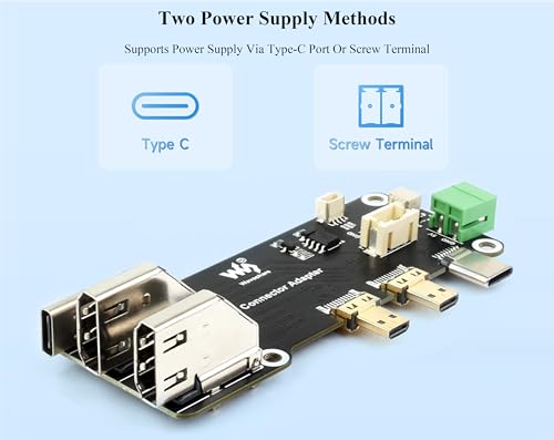 Adaptador Micro HDMI a HDMI para Raspberry Pi 5 y 4B miniatura 4