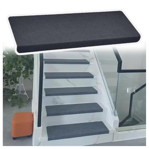 Peldaños antideslizantes lavables para escaleras de madera de interior 2