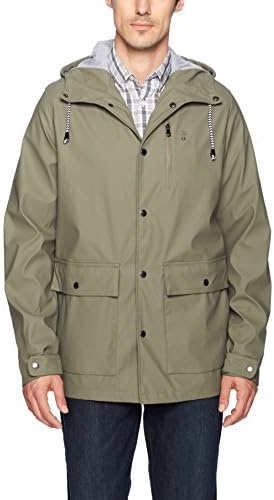 izod packable rain jacket