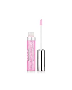 MODE Frosted Pearly Bubble Gum Pink Lip Lacquer Ultra Shine Lip Gloss ICE QUEEN Long Lasting Hydrating Creamy Color, Natural Moisturizing Skincare Fruit Oils, Cruelty Free, Vegan, Made in NY USA