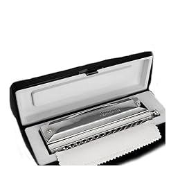 PacuM Harmonica par clé d’instrument 14 trous 56 tons Harmonica chromatique Instruments d’orgue à bouche Harpe Instruments de musique professionnels Harmonica - Les Beatles, Paul McCartney, John Lennon, RIngo Starr, George Harrison