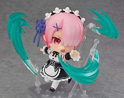 Amazon 10cm ゼロレムラムねんどろいどアクションフィギュア アニメゼロ 子供大人とアニメファンのための生活でa別の世界ゼロ図4からincheベストギフ ラム フィギュア ドール 通販