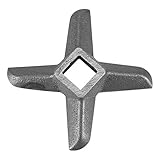 Cross-Shaped Professional Stainless Steel Kitchen Food Meat Grinder Blade Mincers Knife Cutter Replacement for Grinders(#32)