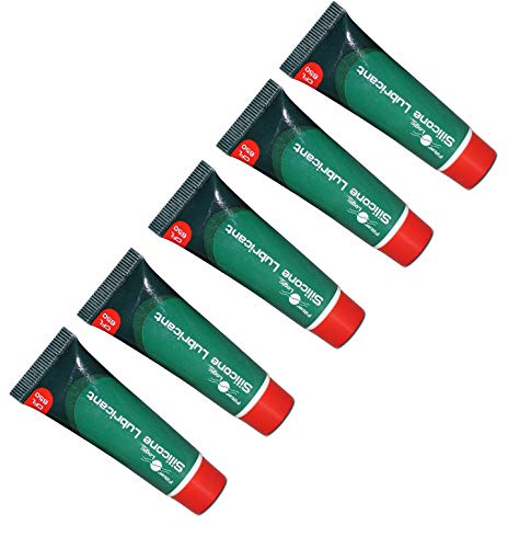 FilterLogic CFL650 Silicone Grease/Lubricant 10g Tube for Coffee/Espresso machine seals gaskets portafilter (5 Pack)