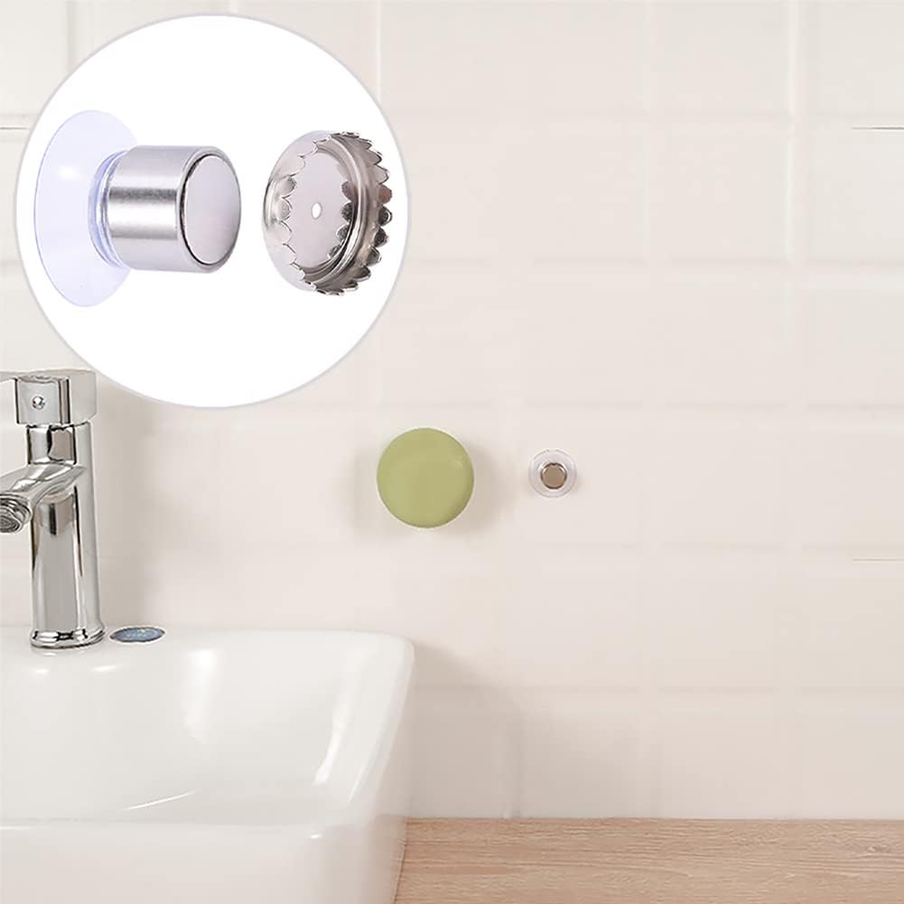 EMVANV 2pcs Magnetic Suction Bar Soap Holder Organizer - Self Draining Soap Dishes for Bathroom and Kitchen