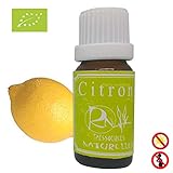 Aceite esencial limón orgánico. 100% de Citrus limonum orgánico. Órgano distillé: zestes. ALÉRGENOS: limoneno, citral (géranial y néral), linalol. Origen: Italia. Certificación calidad Francia