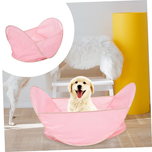 Toddmomy 2 Unidades babador avental de higiene animal de estimação pêlos de animais recipiente de ca