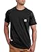 Carhartt Men's Force Relaxed Fit Midweight Short Sleeve Pocket T-Shirt (100410 Prev. Delmont), Black, Large
