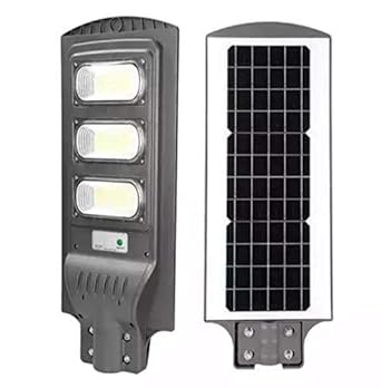 R'mart 60 Watt Waterproof Solar Led Street Light with Integrated Solar Panel for Outdoor Purposes Solar Light Set (Pack of 1)