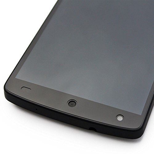 Armorsuit Militaryshield Black Carbon Fiber Skin Wrap Film + Hd Clear Screen Protector For Google Nexus 5 - Anti-Bubble Film #TOP3