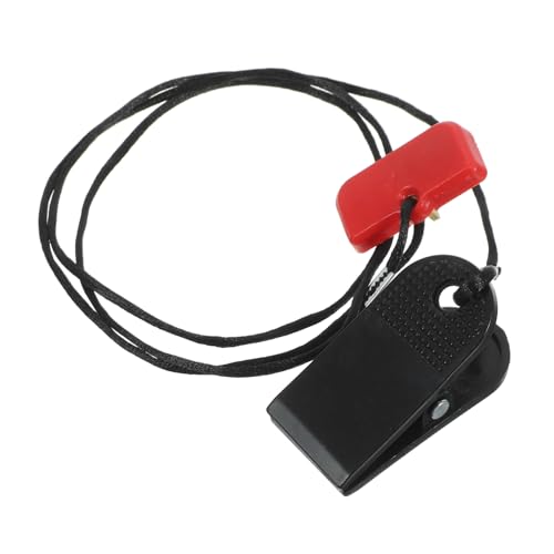 Alipis Llave de Seguridad Magnética para Cintas de Correr con Clip Magnético Parada de Emergencia Rápida para Máquinas de Correr Domésticas y Gimnasio Accesorio de Repuesto Compatible